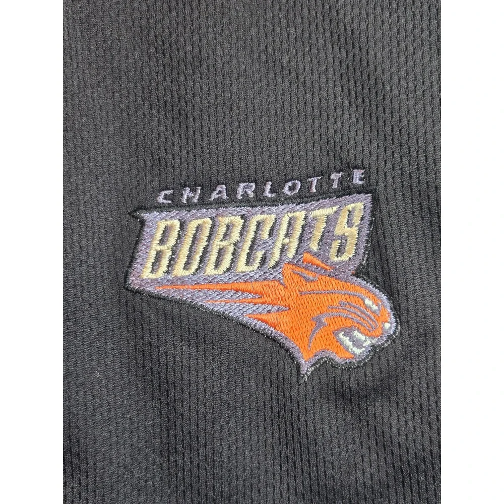 Adidas Charlotte Bobcats Basketball Shorts Mens 3XL Black Mesh NBA 9996ED-06